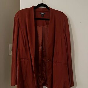 Torrid Women's Terracotta Blazer